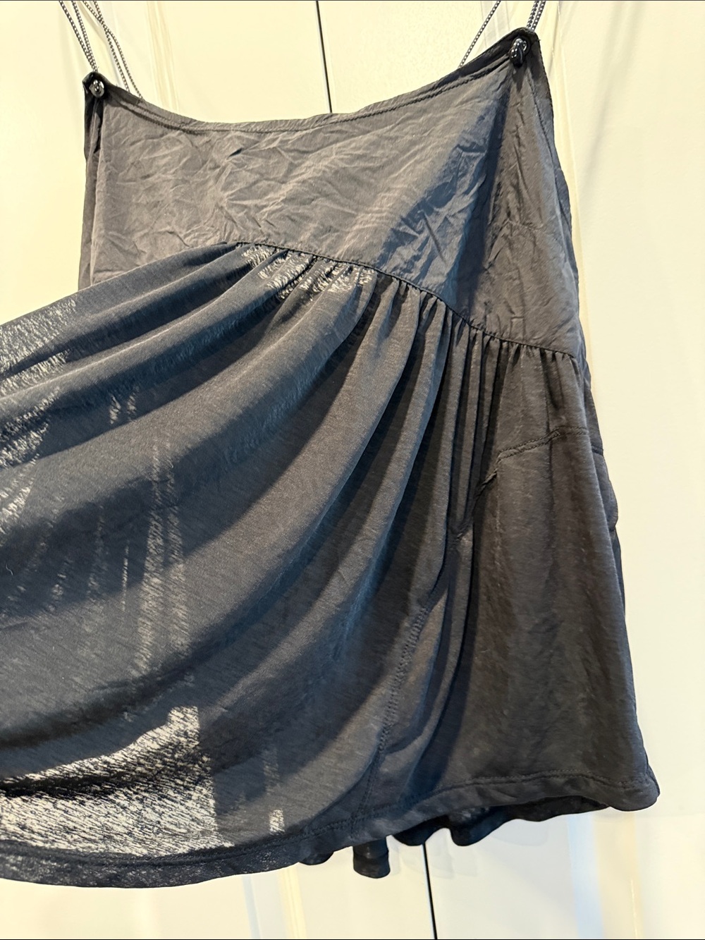 Free People Movement Catch My Drift Strappy Tank Top Black Size large - Picture 6 of 12